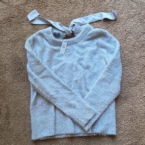 Talbots Silver Crew Neck Sweater